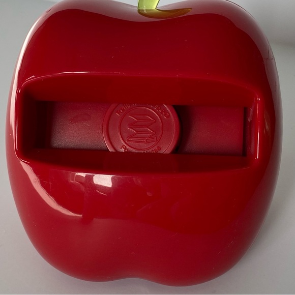 Post-It Note Dispenser Red Apple Pop-Up for 3x3 inch Notes Teacher School EUC - Picture 5 of 12